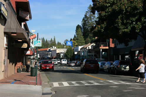 Placerville, California looking east on Main